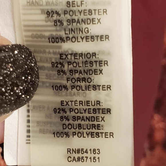 GUESS Women's floral Printed‎ Lace Cutout Dress Red Size 6, 2, 0 new! - Picture 11 of 11